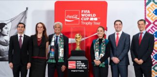 Presidenta Sheinbaum presenta trofeo de la Copa Mundial de Fútbol 2026