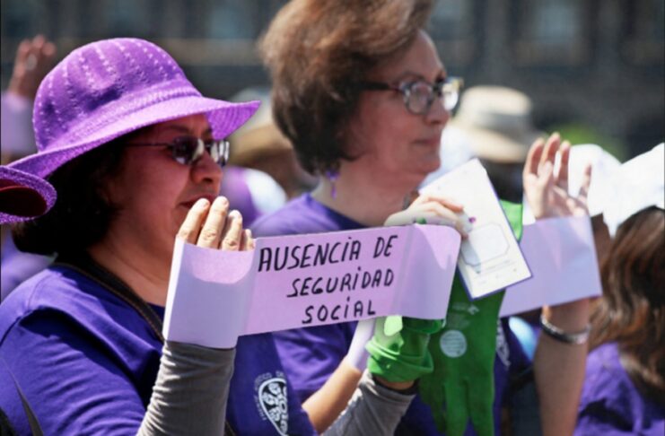 Solo 1.8% de trabajadoras del hogar cuentan con afiliación al IMSS. Disminuyen en derechos.