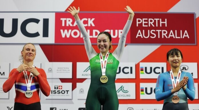 Yareli Acevedo gana oro en Copa del Mundo de Pista en Australia