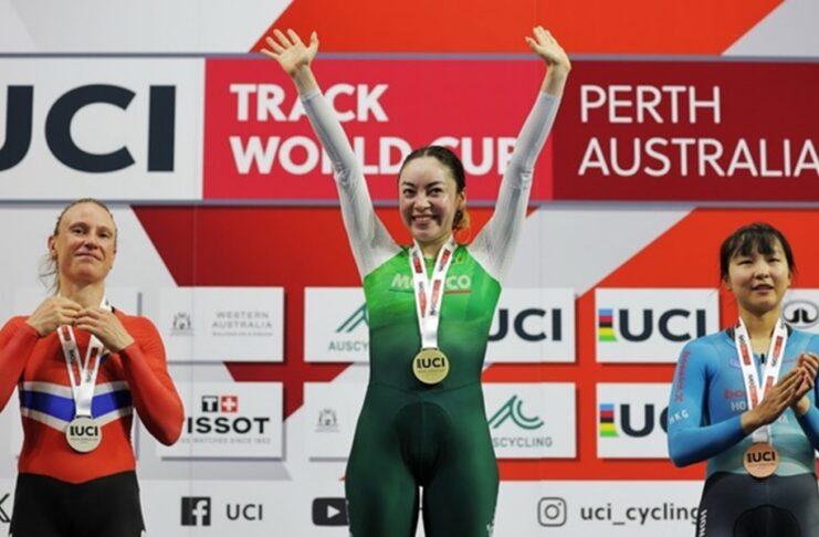 Yareli Acevedo gana oro en Copa del Mundo de Pista en Australia