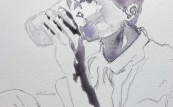 Taller de autorretrato feminista en el centro Cultural El Nigromante.