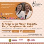 Impulsa SECVER diálogo sobre empoderamiento femenino en la Casa Museo Agustín Lara