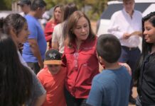 Gobernadora Nahle encabeza estategia de seguridad y llama a familias a prevenir conductas antisociales.