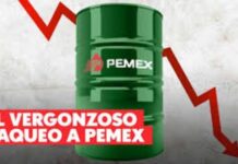 Celebremos el saqueo de Pemex .
