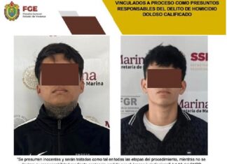 Ratifican prisión preventiva a presuntos responsables de homicidio en Boca del Río .