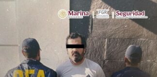 #ÚltimaHora: García Harfuch informa detención de Fernando Farías , sobrino de exsecretario de Marina.