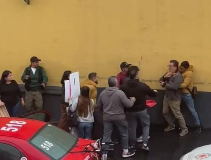 Agresion a reporteros en Coatepec