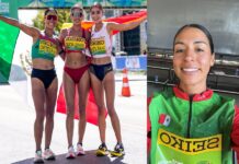La marchista mexicana Alejandra Ortega hace historia con plata mundial en Brasilia