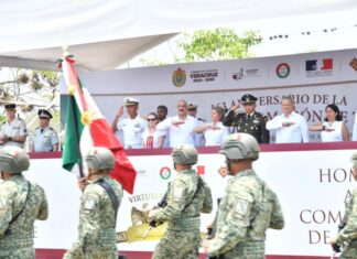 Conmemora Gobierno de Veracruz el 163 aniversario de la Batalla de Camarón