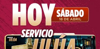 Transporte Ulúa gratuito para asistentes del Festival Puerto Sonoro