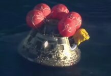 NASA confirma éxito total del amerizaje de Artemis II y regreso seguro de su tripulación