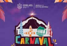 Disfruta de cuatro días de música y tradición en el Carnaval Cerro Azul .