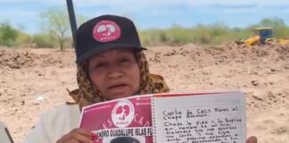 #Video: Ceci Flores pide al Chapo que también les mandé una carta que revele dónde quedaron sus hijos.