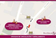 #Xalapa: Precaución, este jueves cierre de vialidades en zona del Fraccionamiento Jardines de Bambú