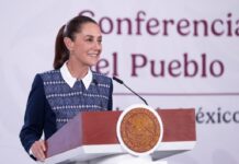 Homicidios bajan 41 por ciento en año y medio de gobierno; inicia Escuela para Mandos policiales: presidenta Sheinbaum
