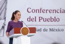 Sheinbaum deja claro que Estados no pueden establecer colaboración en materia de seguridad con gobiernos extranjeros.
