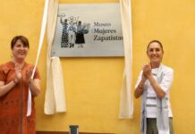 En Morelos, presidenta Sheinbaum inaugura Museo de las Mujeres Zapatistas