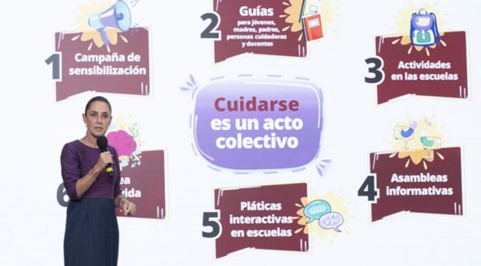 Presidenta presenta los 6 ejes de la Estrategia Nacional de Atención a la Salud Mental para las y los jóvenes: “El ABC de las Emociones”