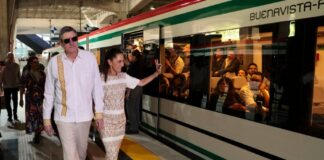 En Estado de México, presidenta Sheinbaum inaugura tren “Felipe Ángeles”, Buenavista-AIFA