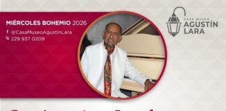 Casa Museo Agustín Lara, sede del recital Arpa Jarocha