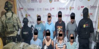 SSP detiene a 82 personas y rescata a 14 en Veracruz .