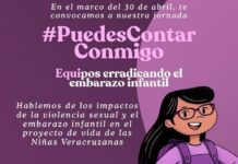 Equifonía hablará del impacto de la violencia sexual y embarazo infantil .