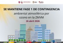 Contingencia ambiental por ozono se mantiene en el Valle de México
