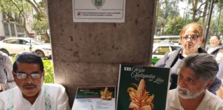 Anuncian la XXII Feria Xalapeña del Libro en el parque Juárez.
