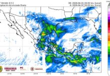 PC Veracruz emite #AvisoEspecial por Frente frío 45 #AsíElClima