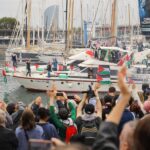 La Global Sumud Flotilla logra desviar un buque que transporta materias primas a Israel