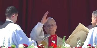 Que callen las armas y cambien los corazones: Urbi et Orbi, Papa León XIV