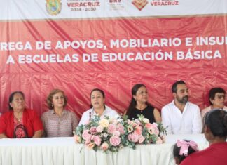 En Veracruz no hay escuelas olvidadas: Transformando la Educación dignifica espacios en la Huasteca.