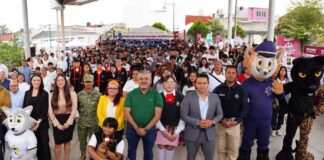 En colaboración con la SSP, todo un éxito el Festival Vive Seguro Xalapa en El Moral