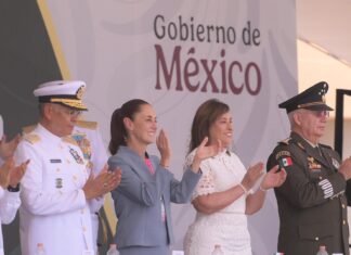 Veracruz es historia viva de México: Presidenta y Gobernadora conmemoran la Gesta Heroica de 1914