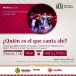 Reviven canciones de Cri-Cri en espectáculo ¿Quién es el que canta ahí? en el Teatro de la Reforma.
