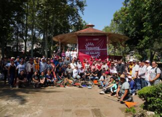 Mediante los Tequios, dependencias municipales unen esfuerzos para dignificar espacios públicos y fortalecer el tejido social