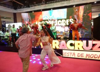 Continúa Veracruz conquistando al público en el Tianguis Turístico .