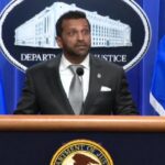 Kash Patel Direcctor del FBI demanda a Diario por difamación.