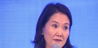 Keiko Fujimori encabeza el recuento electoral en Perú con casi el total de actas escrutadas