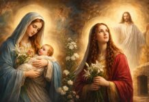 María y María Magdalena dos piedras fundamentales del cristianismo .