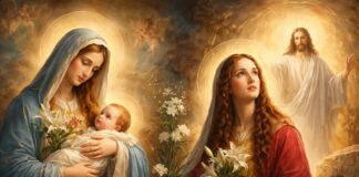 María y María Magdalena dos piedras fundamentales del cristianismo .