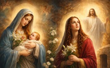 María y María Magdalena dos piedras fundamentales del cristianismo .