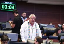 Cuestiona senador Manuel Huerta actuación de gobierno de Chihuahua por presunta intervención extranjera.