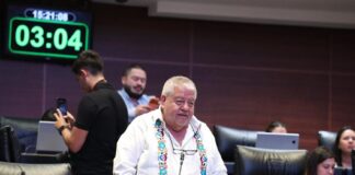 Cuestiona senador Manuel Huerta actuación de gobierno de Chihuahua por presunta intervención extranjera.