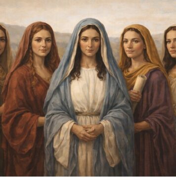 María, María Magdalena, Priscila, Febe, Lidia y Salomé, mujeres clave en el Nuevo Testamento.