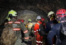 Hallan sin vida a tercer minero en mina inundada de Sinaloa; continúa búsqueda del último trabajador