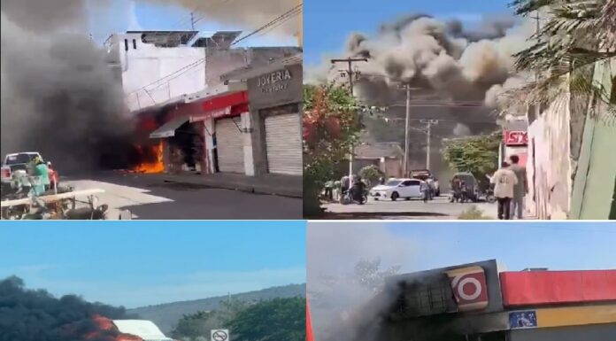 Violencia y narcobloqueos sacuden Nayarit tras captura de “El Jardinero”,