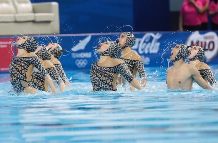 México cierra con autoridad en Santiago 2026 con oro en rutina acrobática y cosecha histórica de 17 medallas en natación artística
