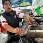 Ventas de pescado repuntan pese a derrame; comerciantes garantizan calidad.