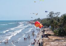 Alvarado, un lugar para compartir en familia junto al mar .